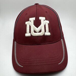 Montana Grizzlies Hat Cap One Size Red White College Football Top Of The World.